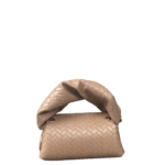 Lily Tan Woven Embossed Leather