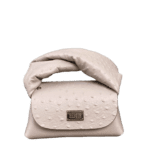 Nury Taupe Ostrich Print