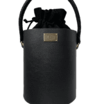 Aara Black Smooth Pebble Grain