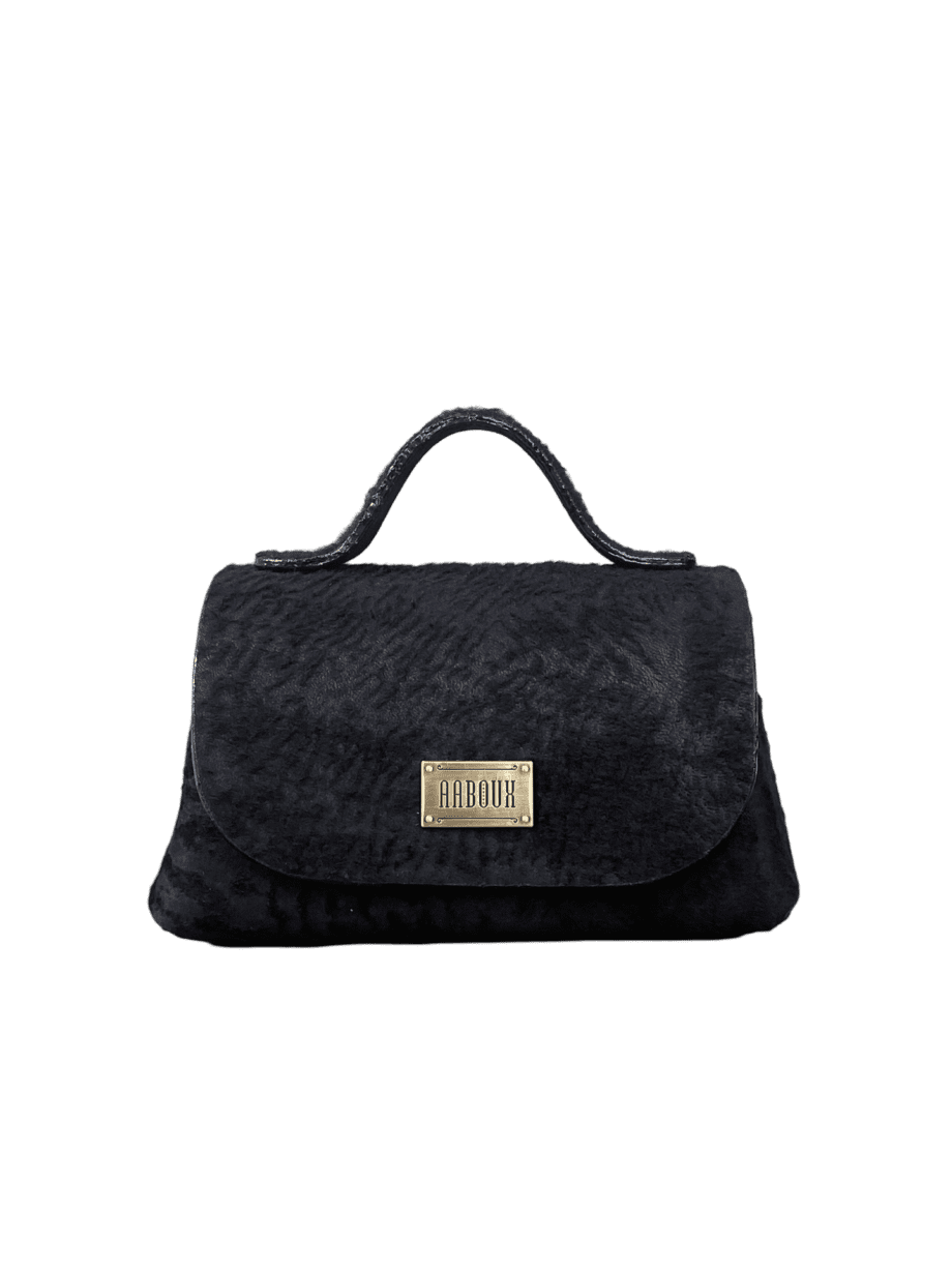 Mira Black Acid Wash Pony