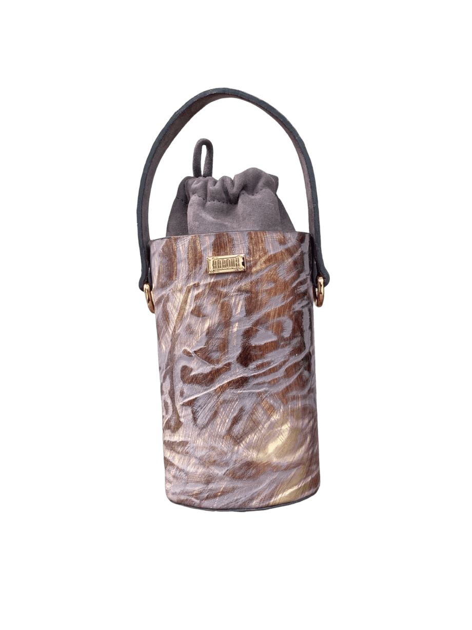 Tara Taupe & Bronze Ancient Print