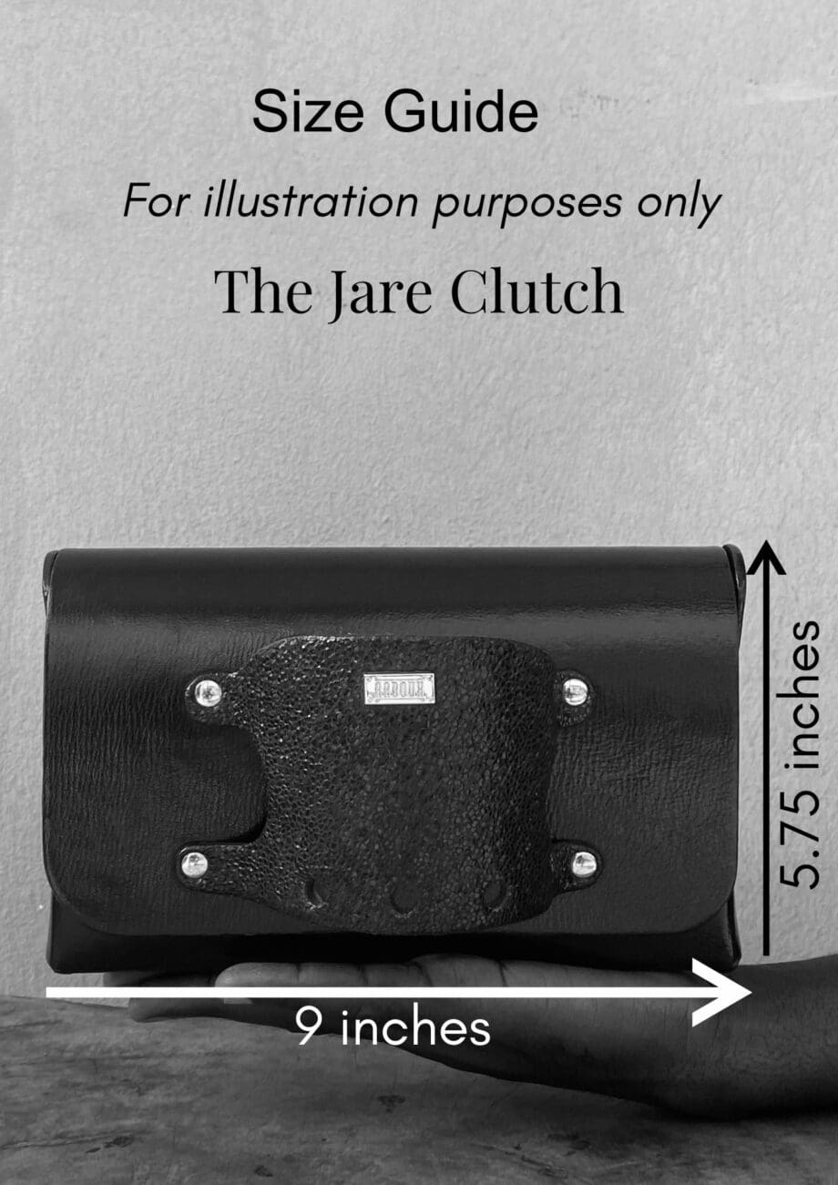 Jare Petrol Blue Nappa And Disco Light Leather Glove
