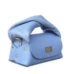 Nury Sky Blue Pebble Grain