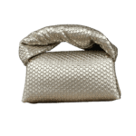 Seyi Champagne Gold Snake print