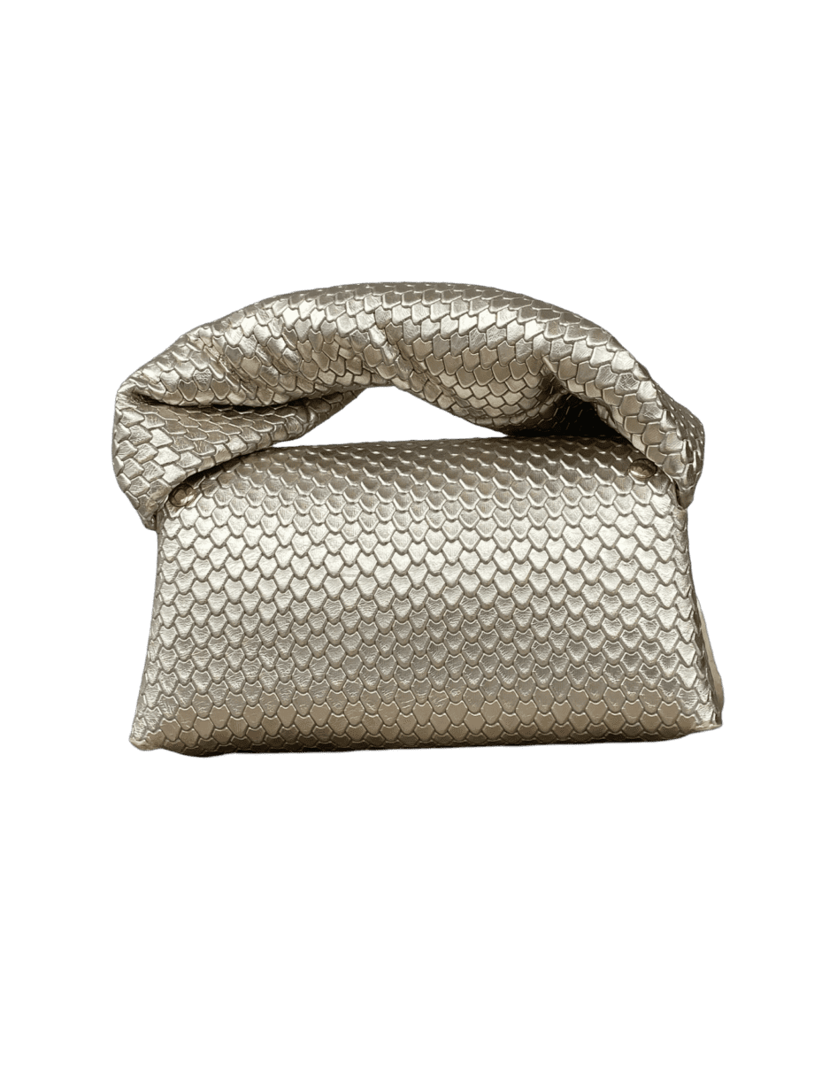 Seyi Champagne Gold Snake print