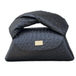 Nuby Black Ostrich Print