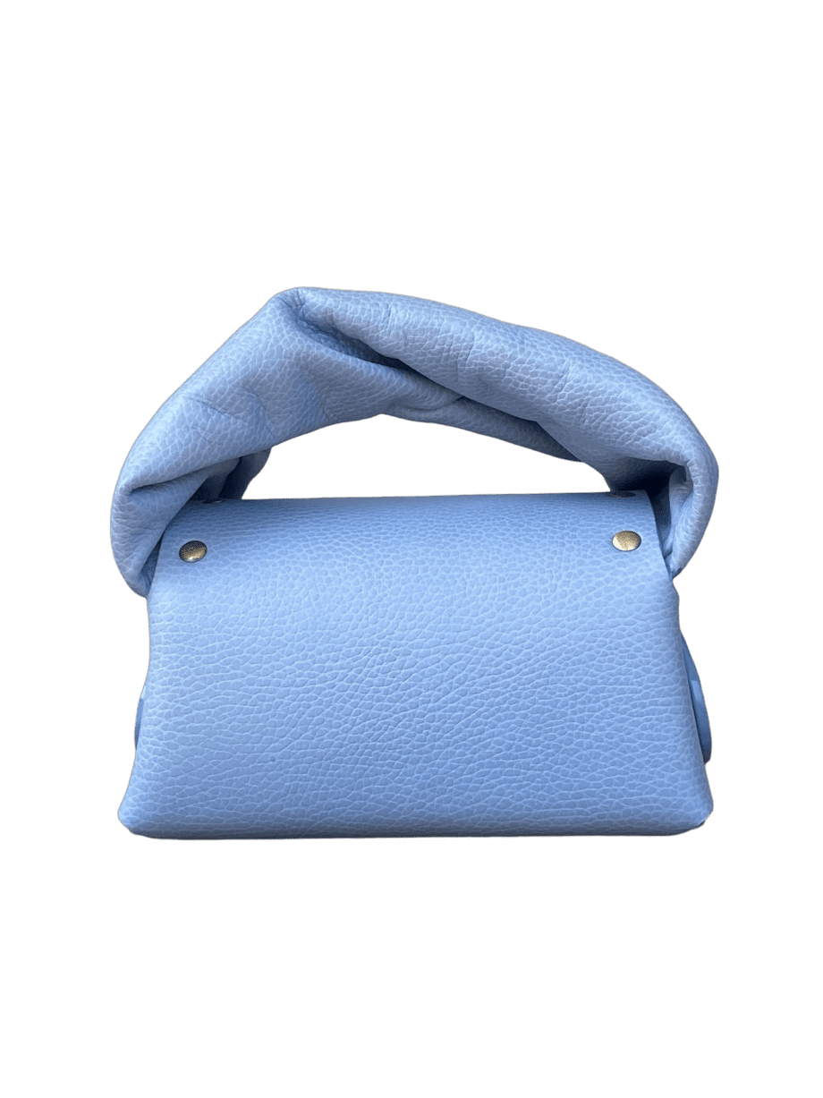 Nury Sky Blue Pebble Grain