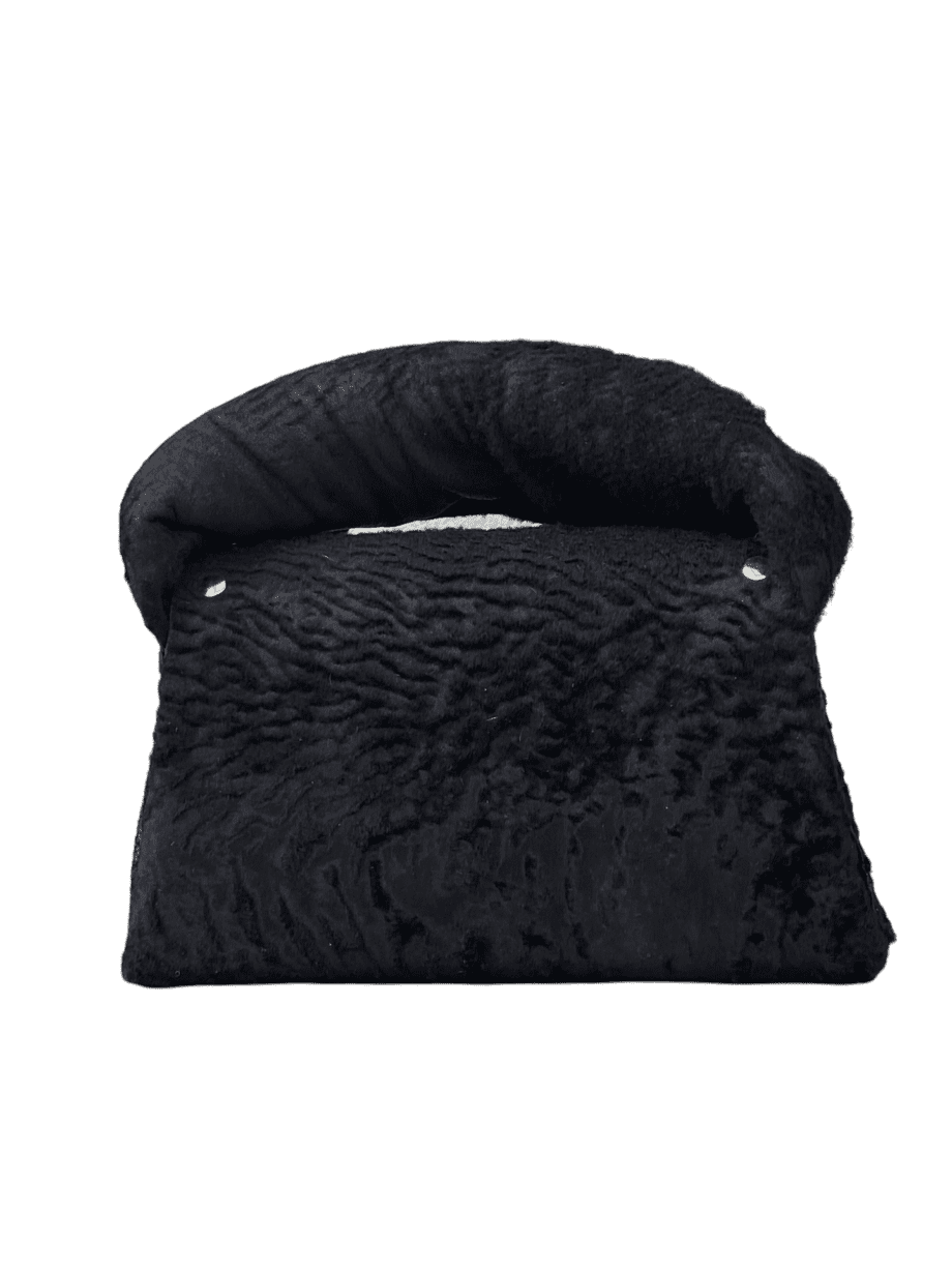Moby Black Acid Wash Pony