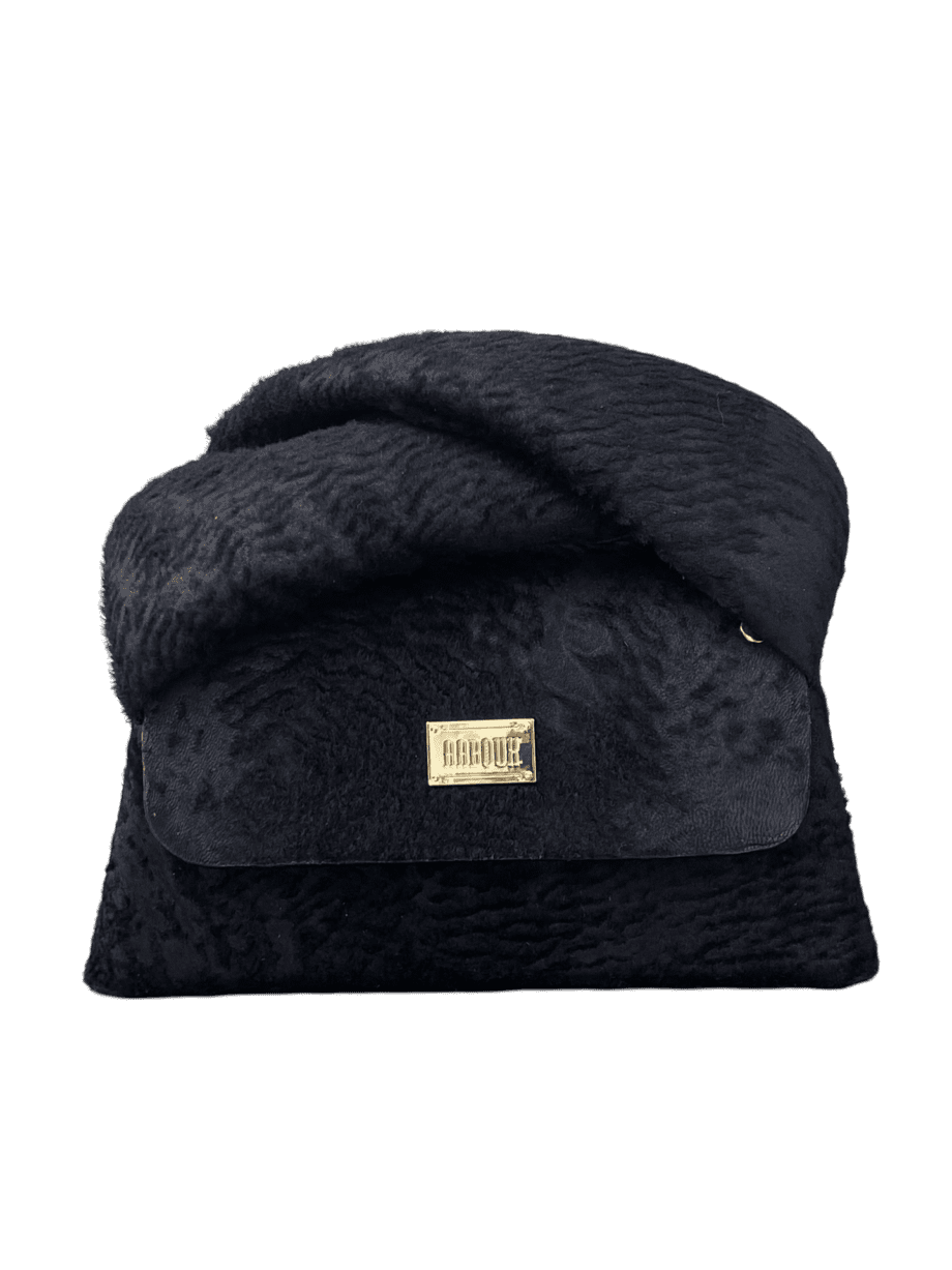 Moby Black Acid Wash Pony