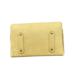 Dija Yellow Crocco Print