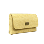 Dija Yellow Crocco Print