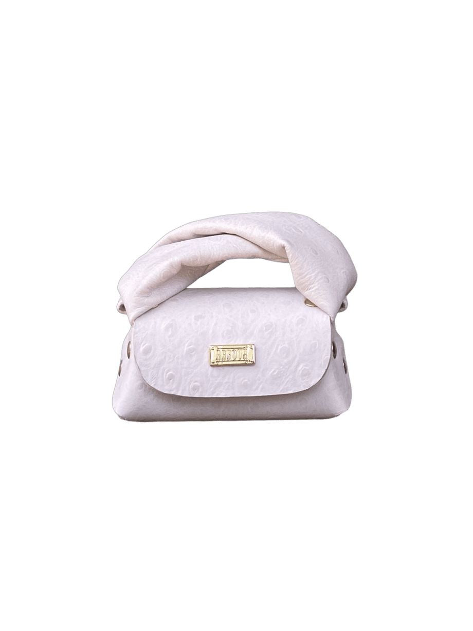 Lily Blush Pink Ostrich Print