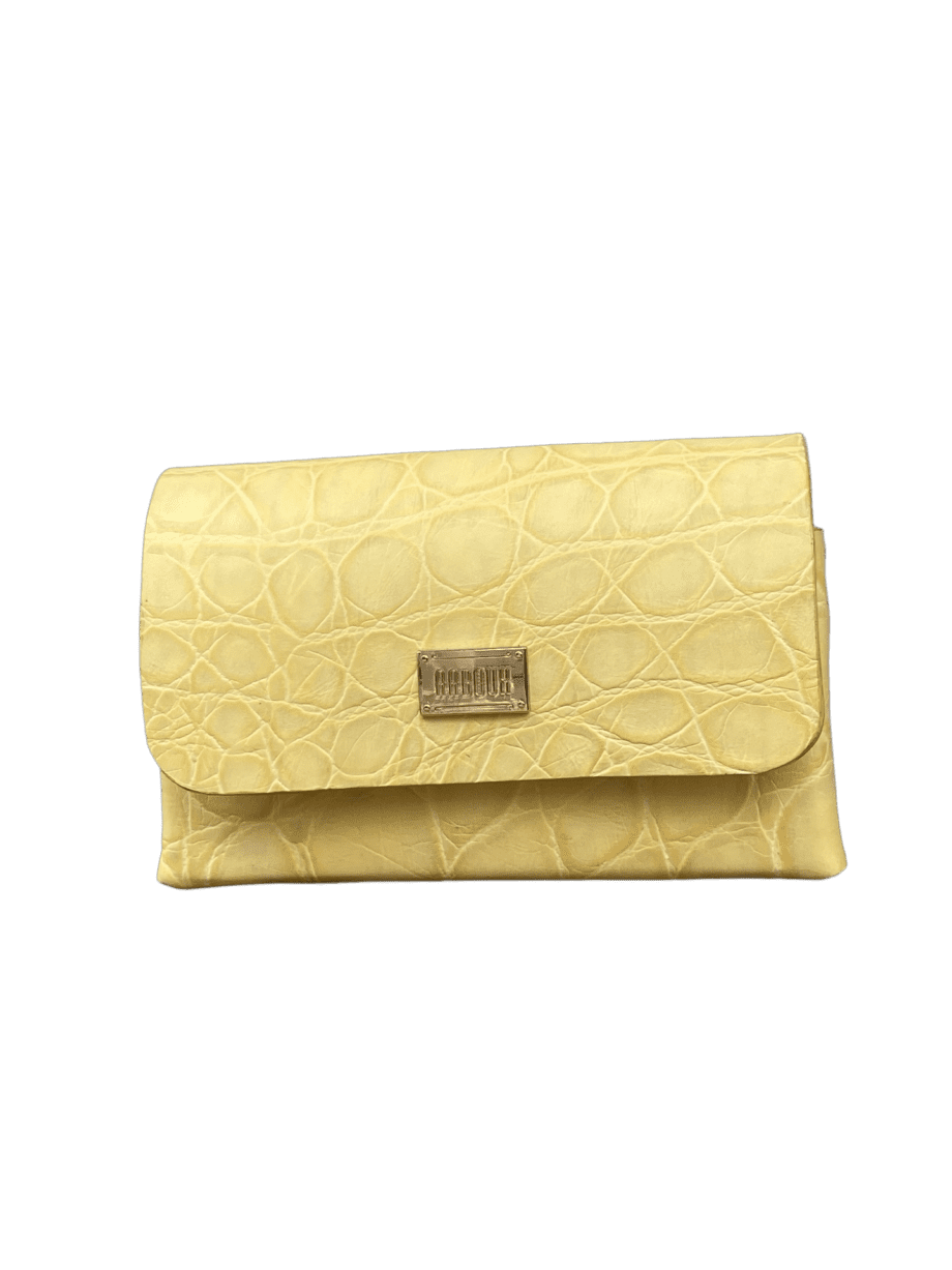 Dija Yellow Crocco Print