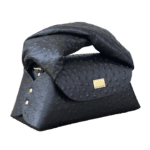 Nuby Black Ostrich Print