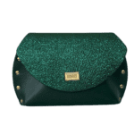 Mags Green Micro Mosaic Leather