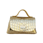 Mira Gold Crocco Print