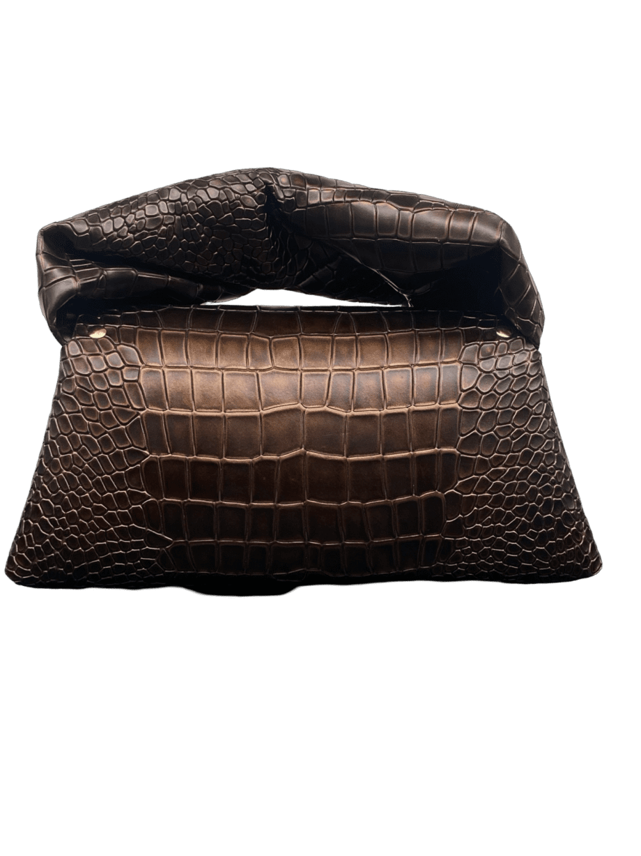 Nuby Brown Croc Embossed
