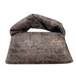 Nuby Three-toned Brown Distressed Crocco Print
