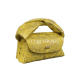 Seyi Yellow & Gold Croc Print
