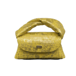 Seyi Yellow & Gold Croc Print