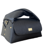 Nyla Black Giant Pebble Grain