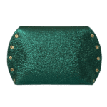 Mags Green Micro Mosaic Leather