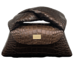 Nuby Brown Croc Embossed