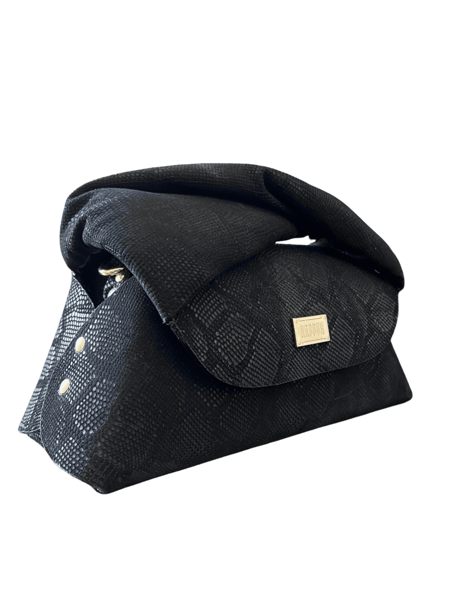 Nuby Shiny Black Python Print