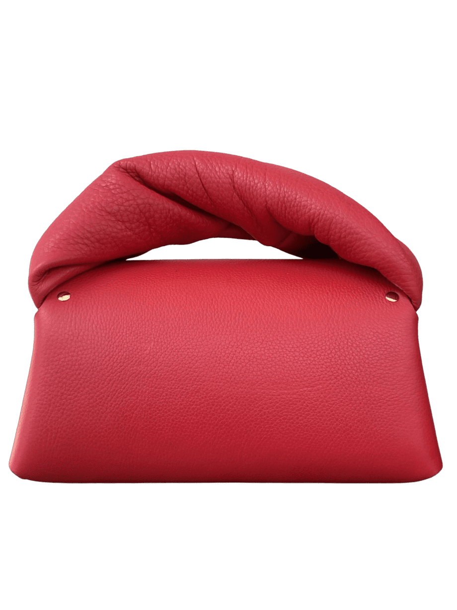 Nyla Red Pebble Grain