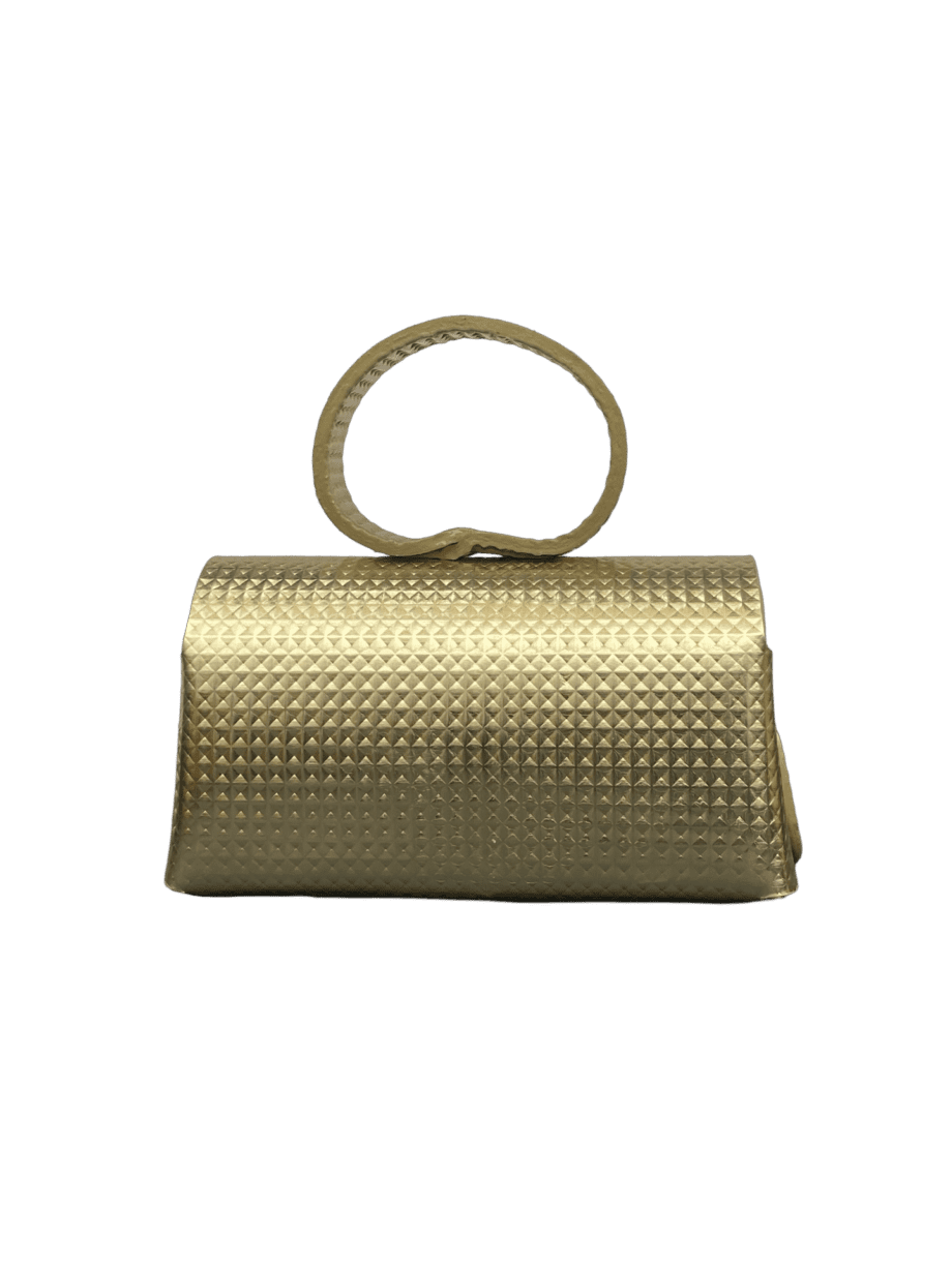 Hana Gold Studded Embossed