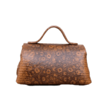 Mira Tan & Brown Lizard Print