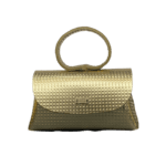 Hana Gold Studded Embossed