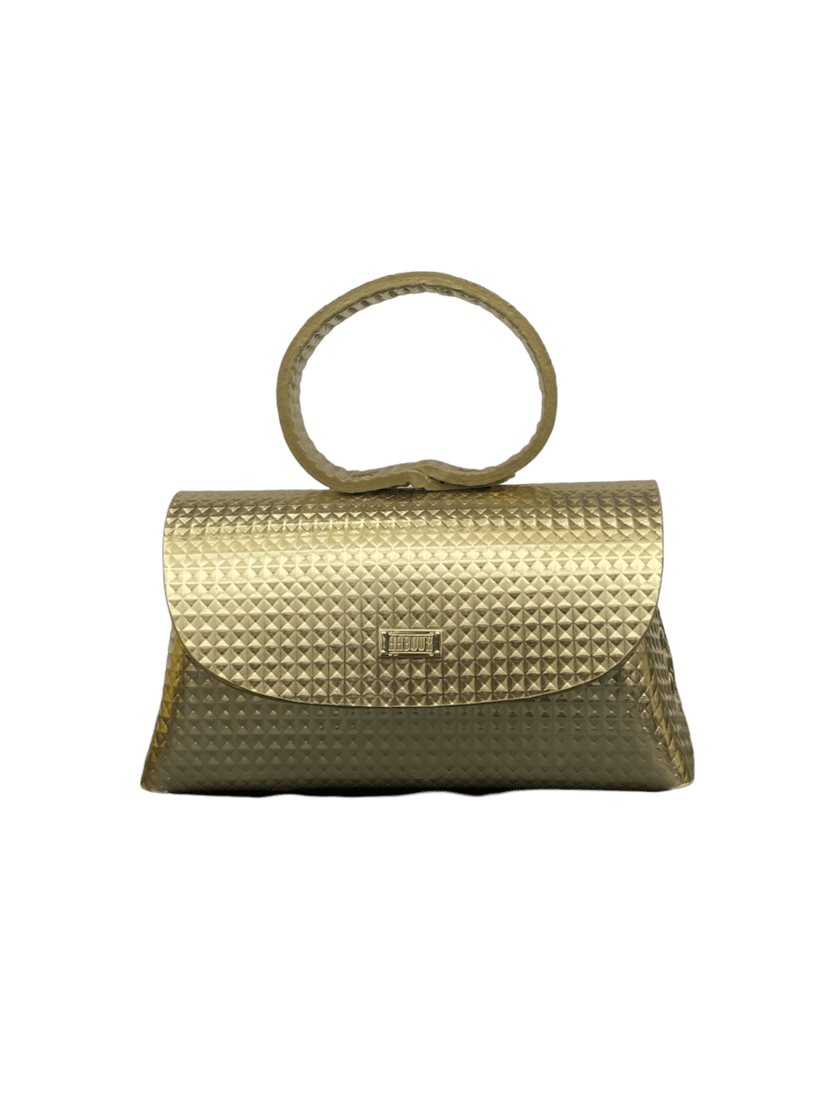 Hana Gold Studded Embossed