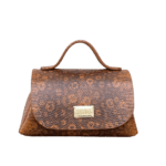 Mira Tan & Brown Lizard Print