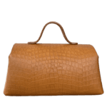 Mila Tan Crocco Embossed