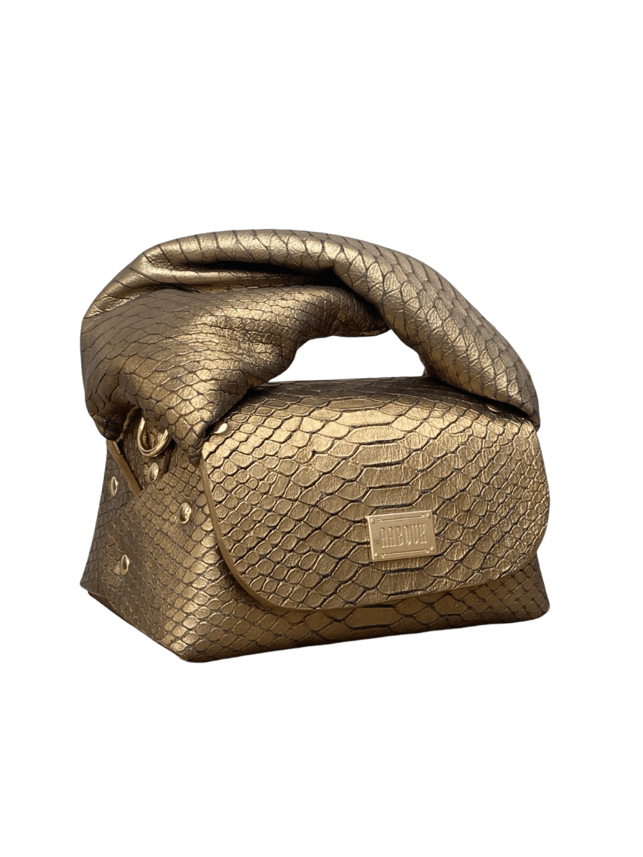 Nury Bronze Snake Print