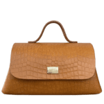 Mila Tan Crocco Embossed
