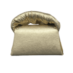 Moby Gold Crumpled Leather