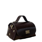 Mira Brown Shiny Epi Leather
