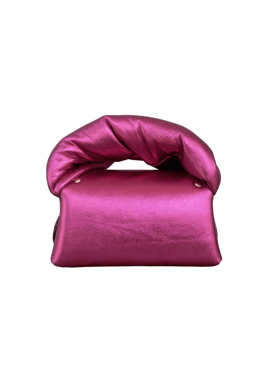 Nury Hot Pink Shiny Nappa