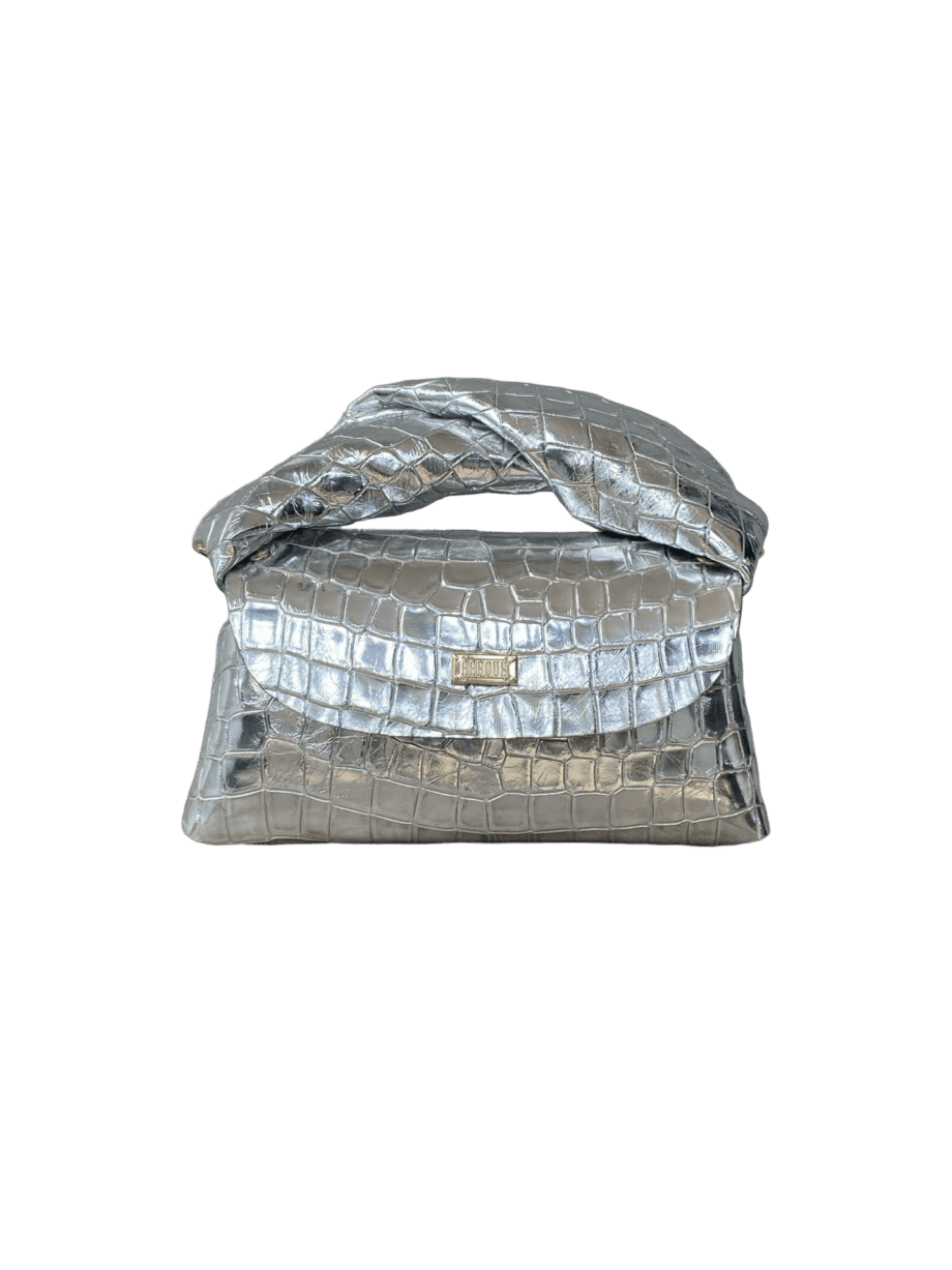 Seyi Silver Crocco Print