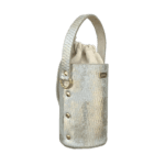 Tara Silver & White Distressed Snake Print