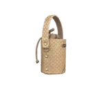 Lara Natural & Gold Snake Embossed