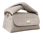 Nyla Taupe Croc Embossed
