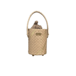 Lara Natural & Gold Snake Embossed