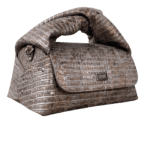 Nyla Three-tone Mini Crocco Print