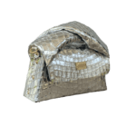 Moby Silver Crocco Print