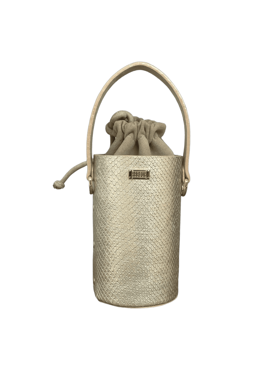 Tara Gold Snake Print