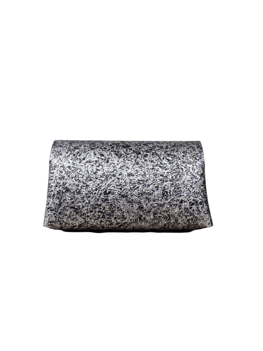 Maya Silver & Black Abstract