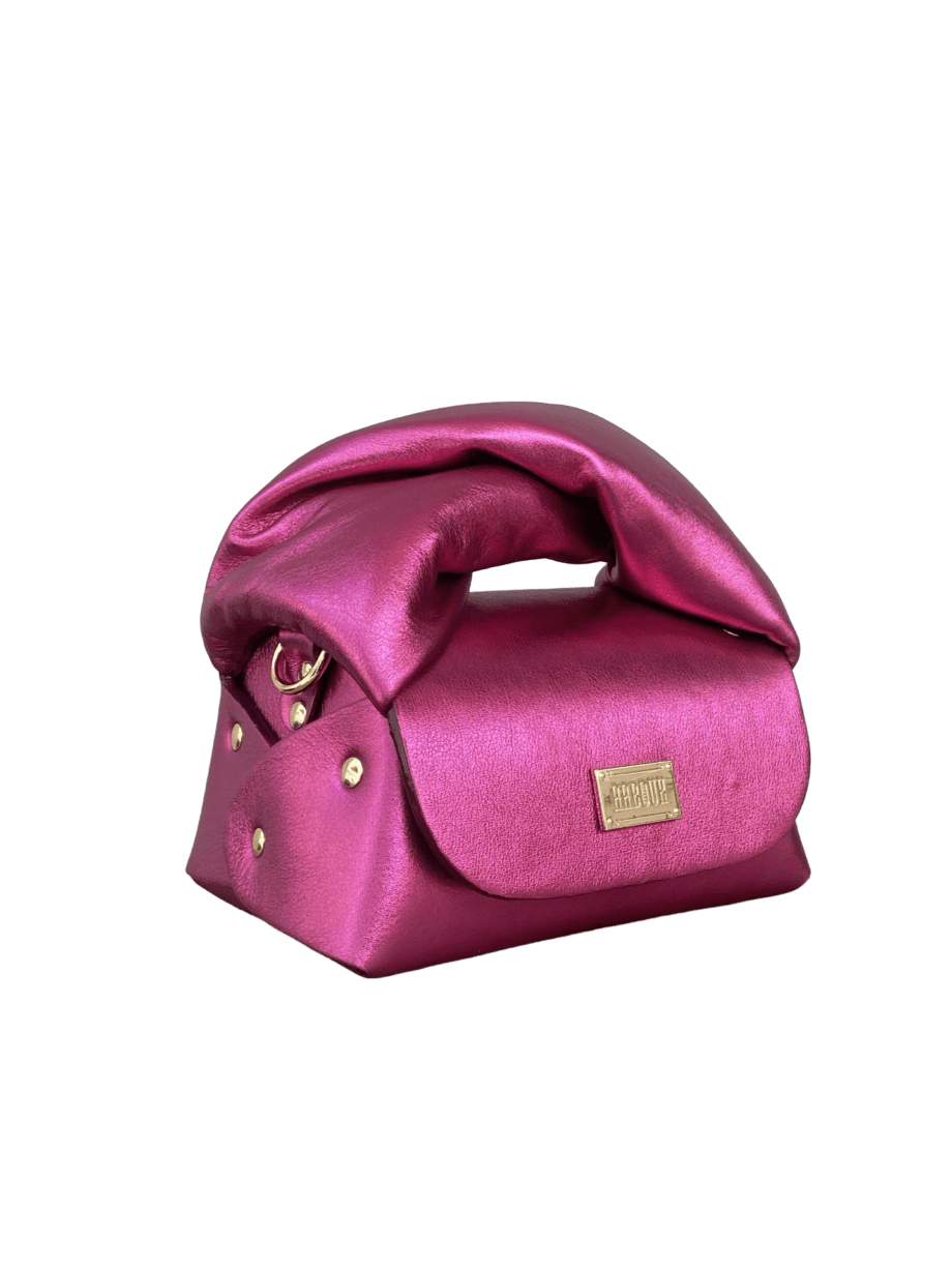 Nury Hot Pink Shiny Nappa